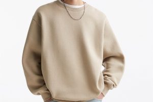 BASIC CREW NECK SWEATSHIRT