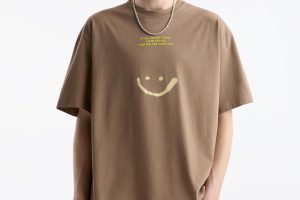 BROWN POST MALONE T-SHIRT
