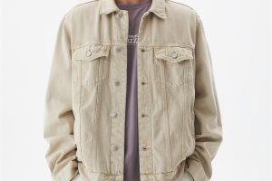 DENIM FABRIC BASIC JACKET