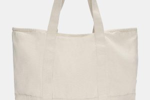 Canvas shopper bag